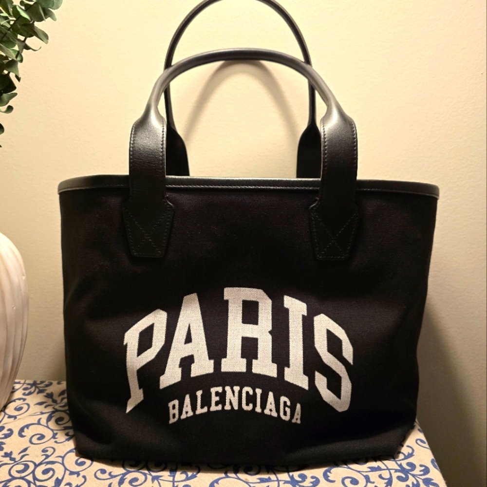 Balenciaga Cities Paris Jumbo Small Tote Bag